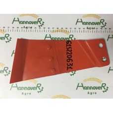 Чистик металевий правий G15220631, Gaspardo